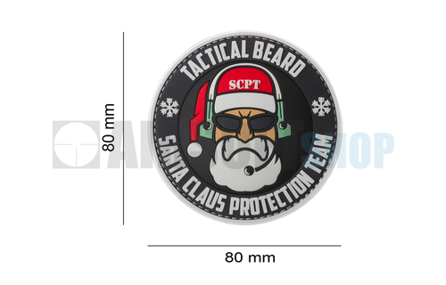 Santa Claus Protection Team Rubber Patch (Color)
