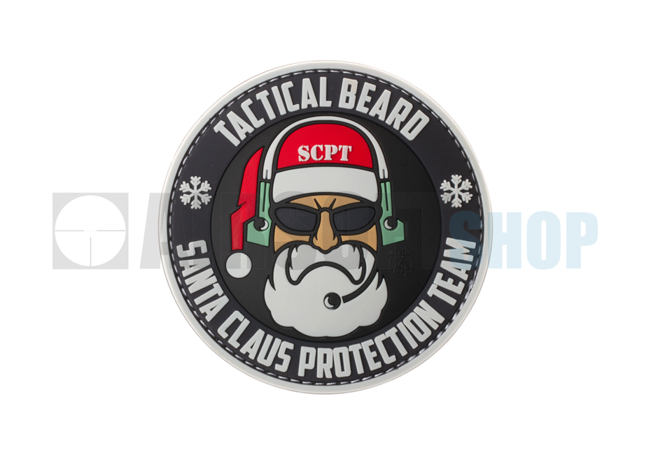 Santa Claus Protection Team Rubber Patch (Color)