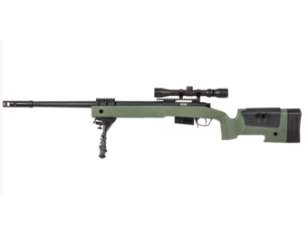 SA-S03 CORE Sniper Rifle + Scope & Bipod (Olive)