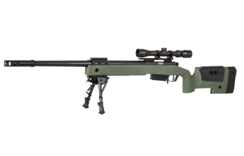 SA-S03 CORE Sniper Rifle + Scope & Bipod (Olive)