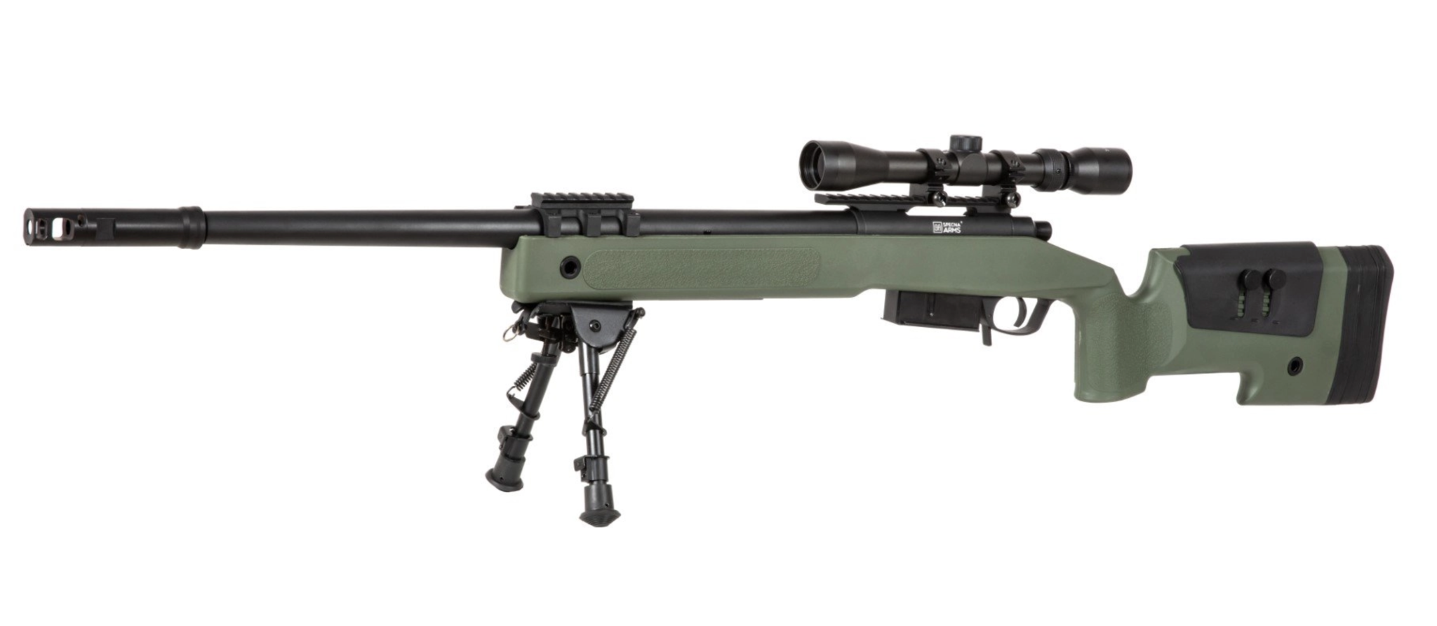 SA-S03 CORE Sniper Rifle + Scope & Bipod (Olive)