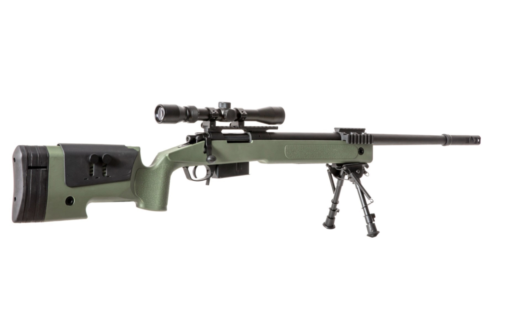 SA-S03 CORE Sniper Rifle + Scope & Bipod (Olive)
