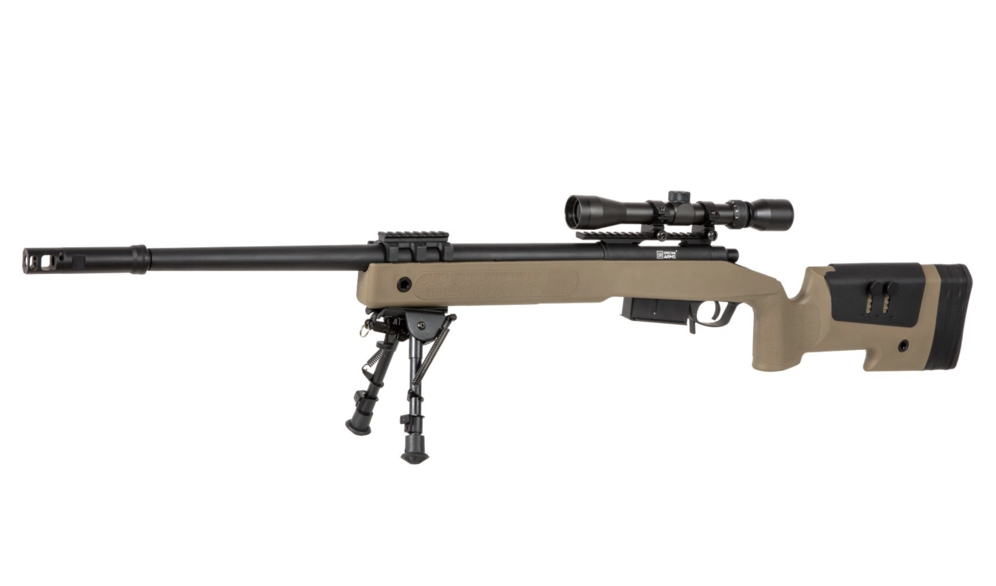 SA-S03 CORE Sniper Rifle + Scope & Bipod (Tan)
