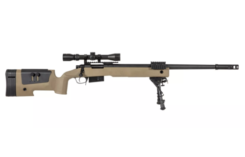 SA-S03 CORE Sniper Rifle + Scope & Bipod (Tan)