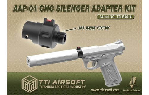 AAP-01 Adapter 14mm (Black)