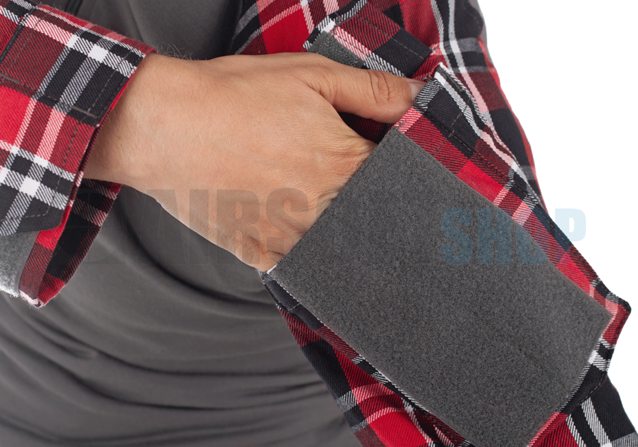 Flannel Combat Shirt (Red)