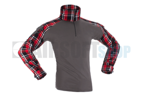 Flannel Combat Shirt (Red)