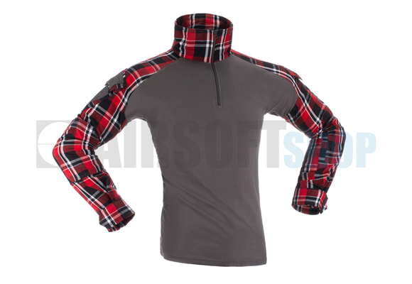 Flannel Combat Shirt (Red)