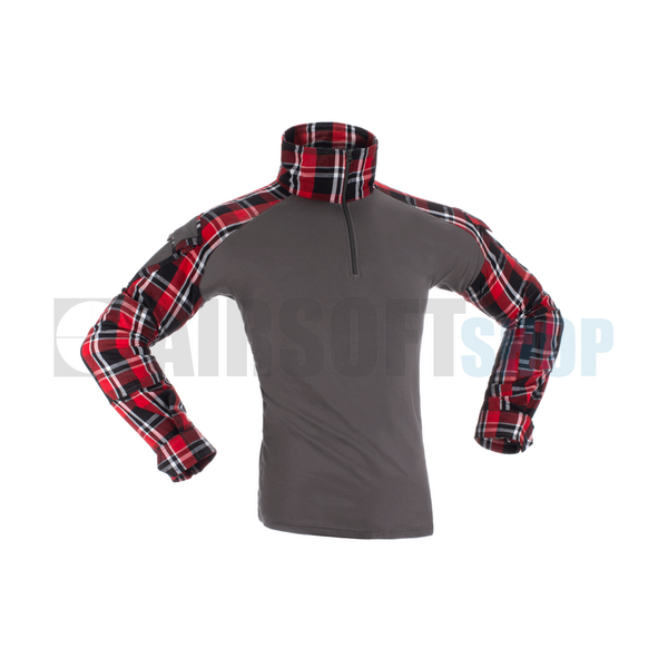 Flannel Combat Shirt (Red)