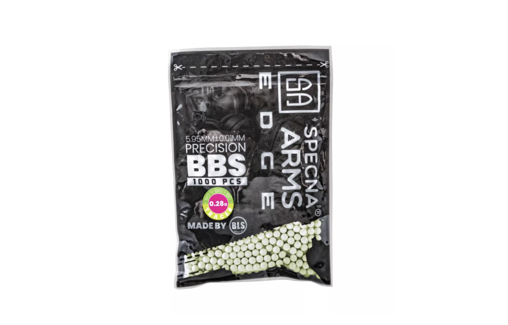 0,28g EDGE TRACER Bio BB Precision 1000rds (Green)