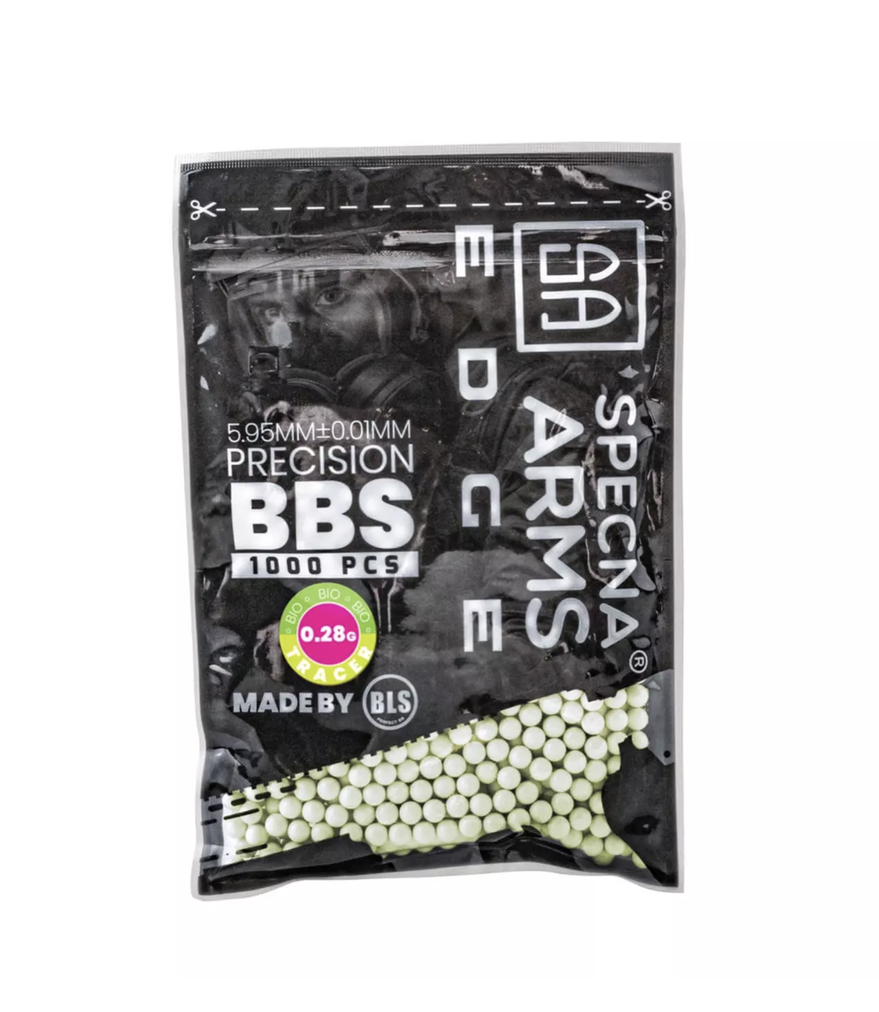 0,28g EDGE TRACER Bio BB Precision 1000rds (Green)