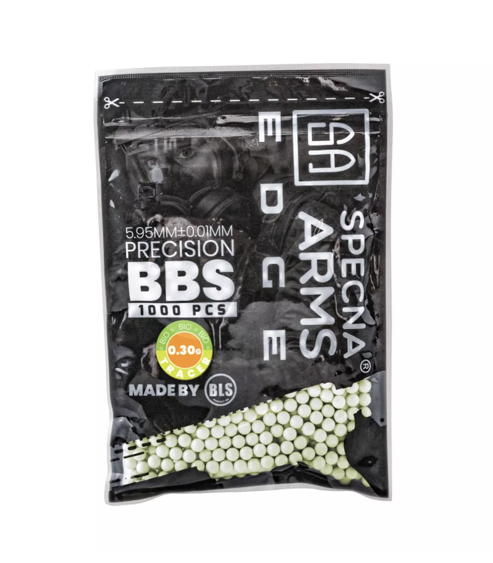 0,30g EDGE TRACER Bio BB Precision 1000rds (Green)