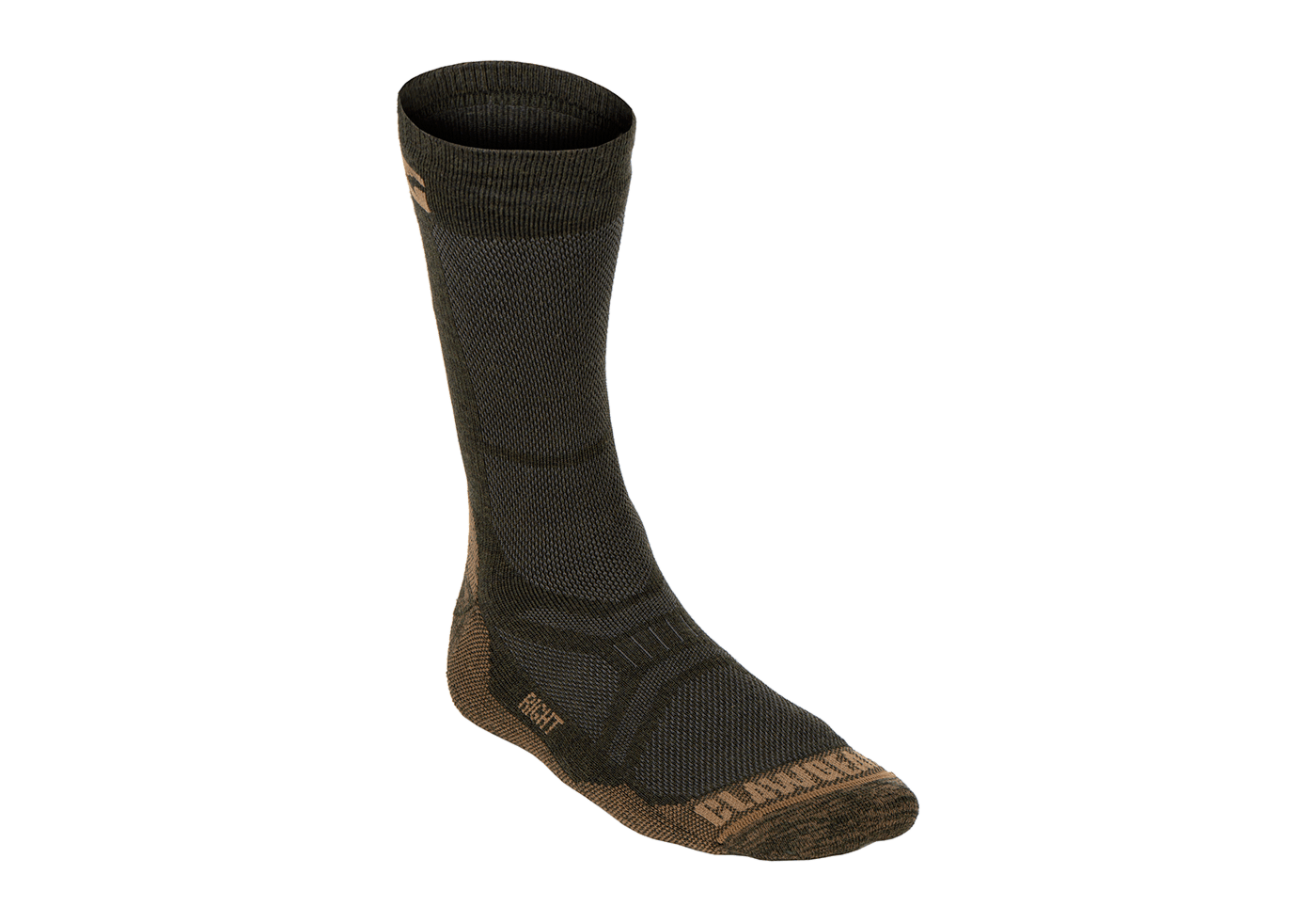 Merino Crew Socks (Green)