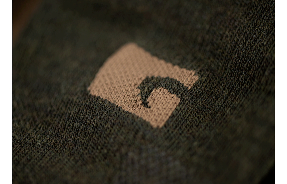 Merino Crew Socks (Green)