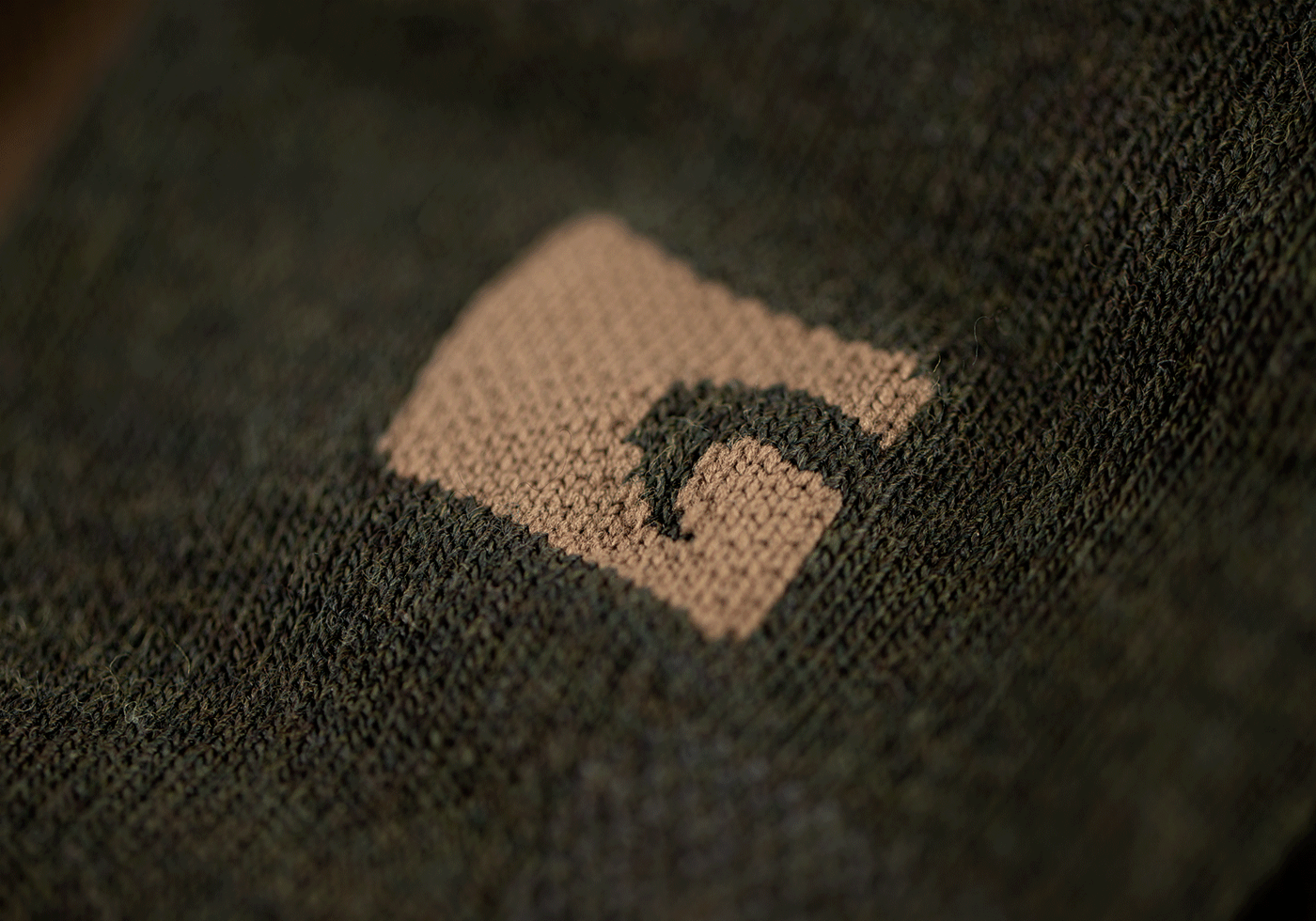 Merino Crew Socks (Green)