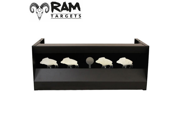 Boar Silhouette Pellet Trap Target System