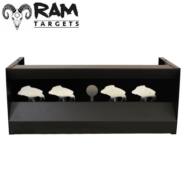 Boar Silhouette Pellet Trap Target System