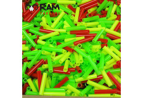 Shooting Pipes Colored Plastic (2000pcs)