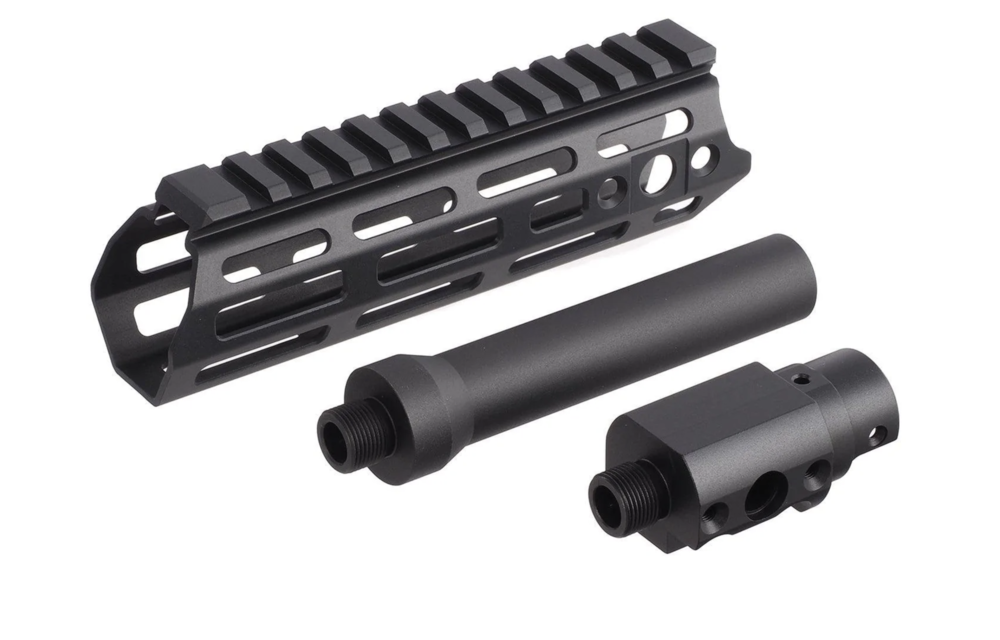 AAP-01 SMG Alu Handguard (Black)