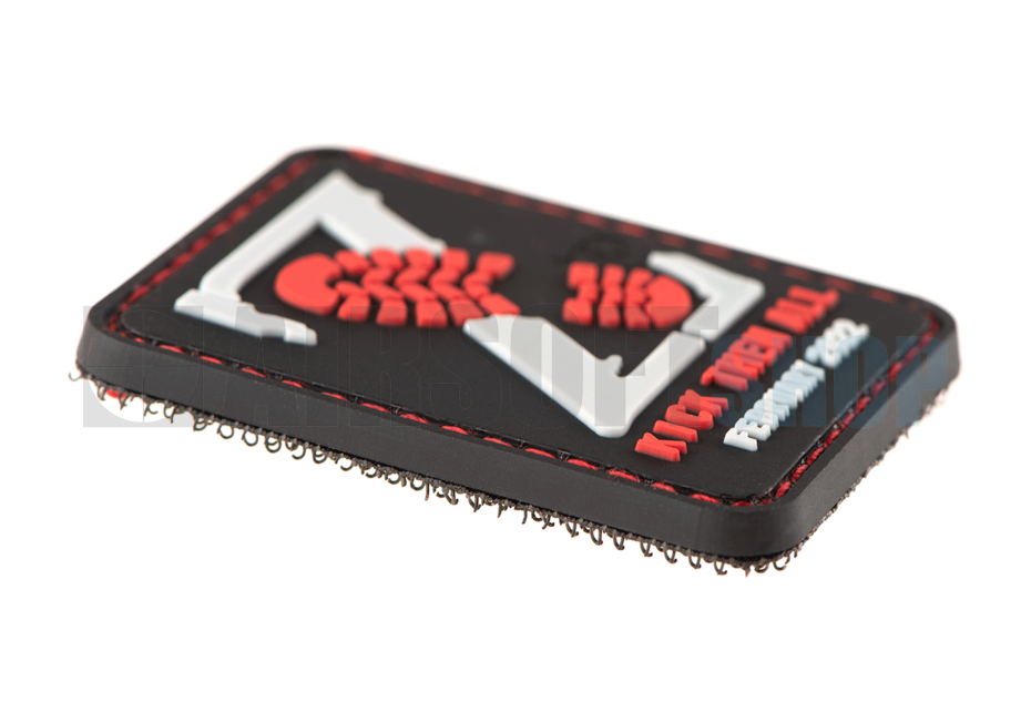 Kick Them All Z Patch (Red)