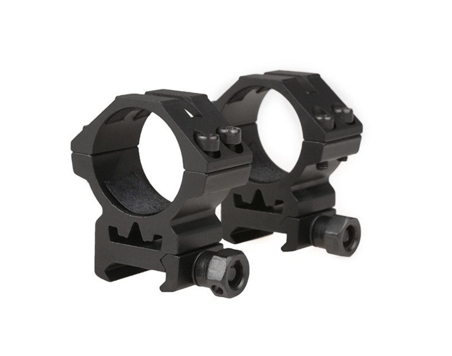 Two-Part 30mm Scope Mount Rings (Low)