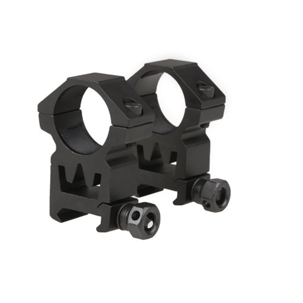 Two-Part 25mm Scope Mount Rings (Extra High)