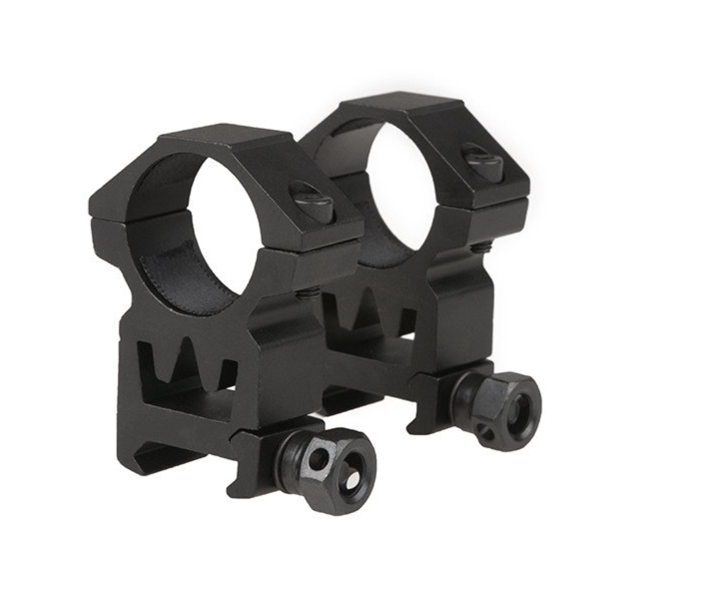 Two-Part 25mm Scope Mount Rings (Extra High)