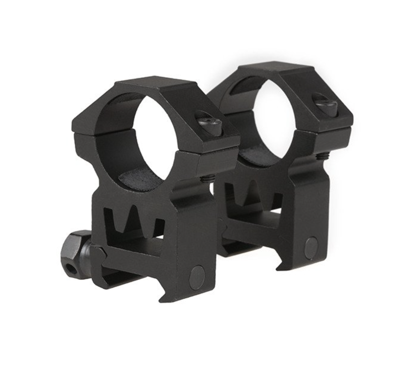 Two-Part 25mm Scope Mount Rings (Extra High)