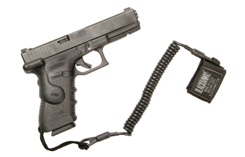 Tactical Pistol Lanyard (Black)