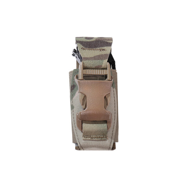 Laser Cut Single 40mm Flash Bang Pouch (Multicam)