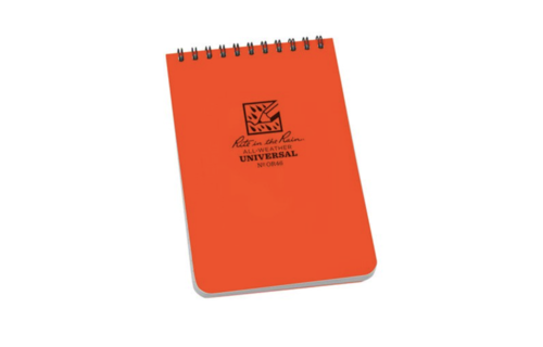 All Weather Notebook No. OR46 (Blaze Orange)