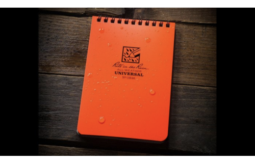 All Weather Notebook No. OR46 (Blaze Orange)