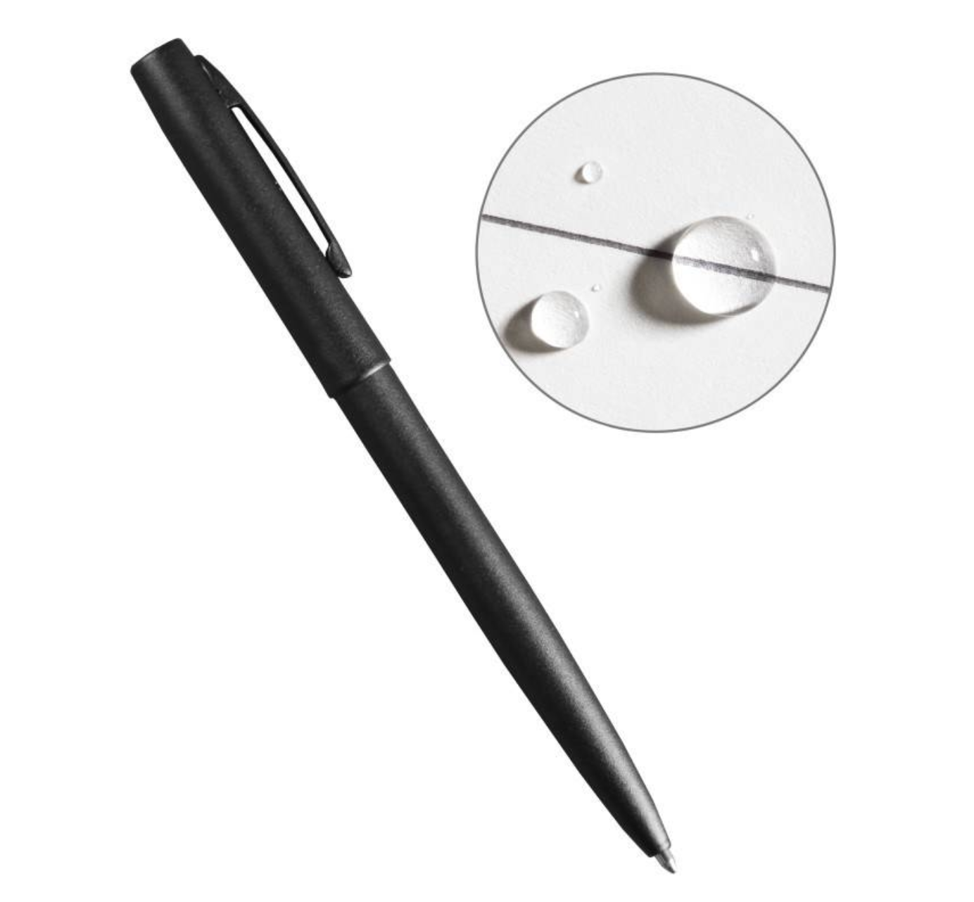 Blue Ink Tactical Clicker Pen No. 97B