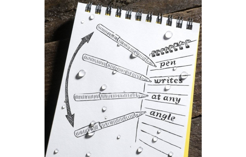 Blue Ink Tactical Clicker Pen No. 97B