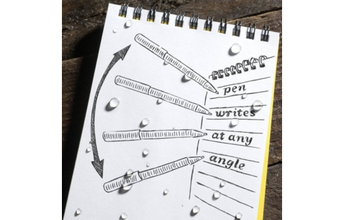 Blue Ink Tactical Clicker Pen No. 97B