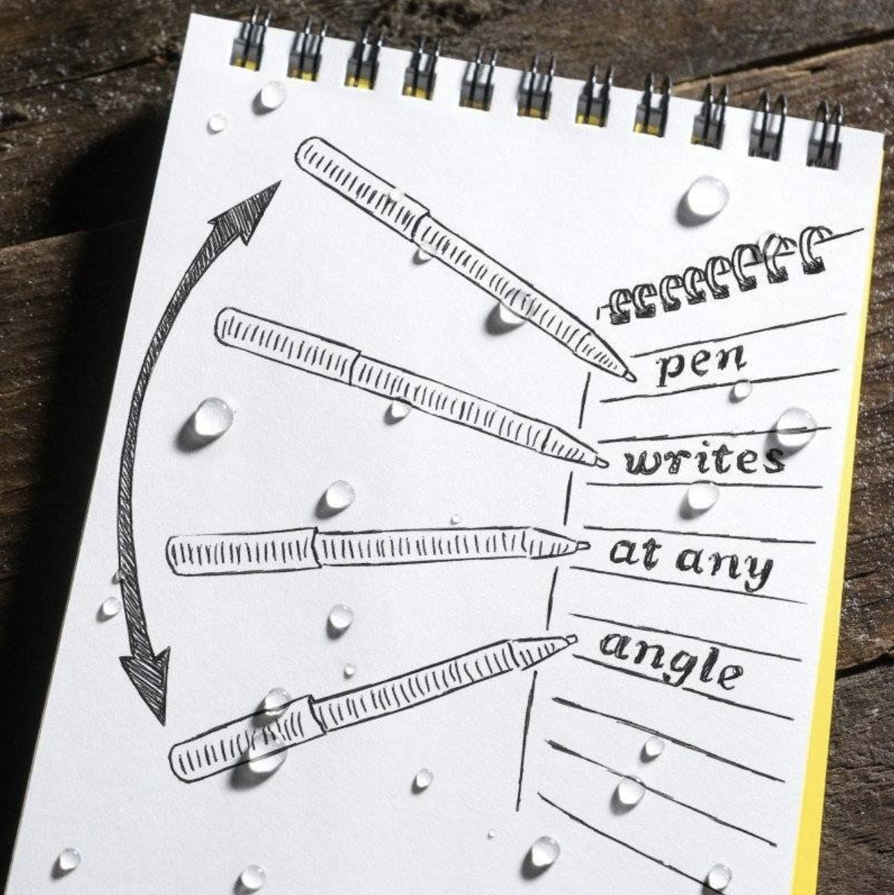 Blue Ink Tactical Clicker Pen No. 97B