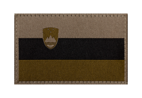 Slovenia Flag Patch (RAL7013)