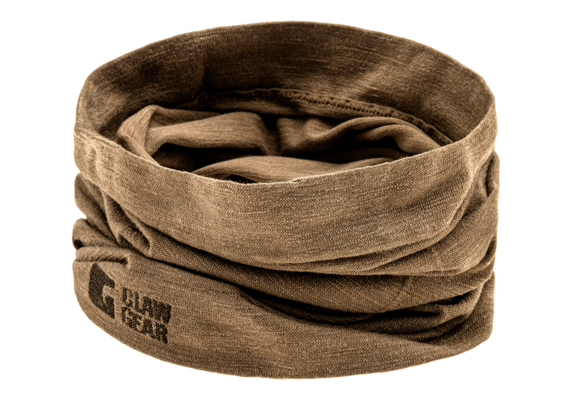 Merino Seamless Neck Gaiter Long (Stonegrey Olive)