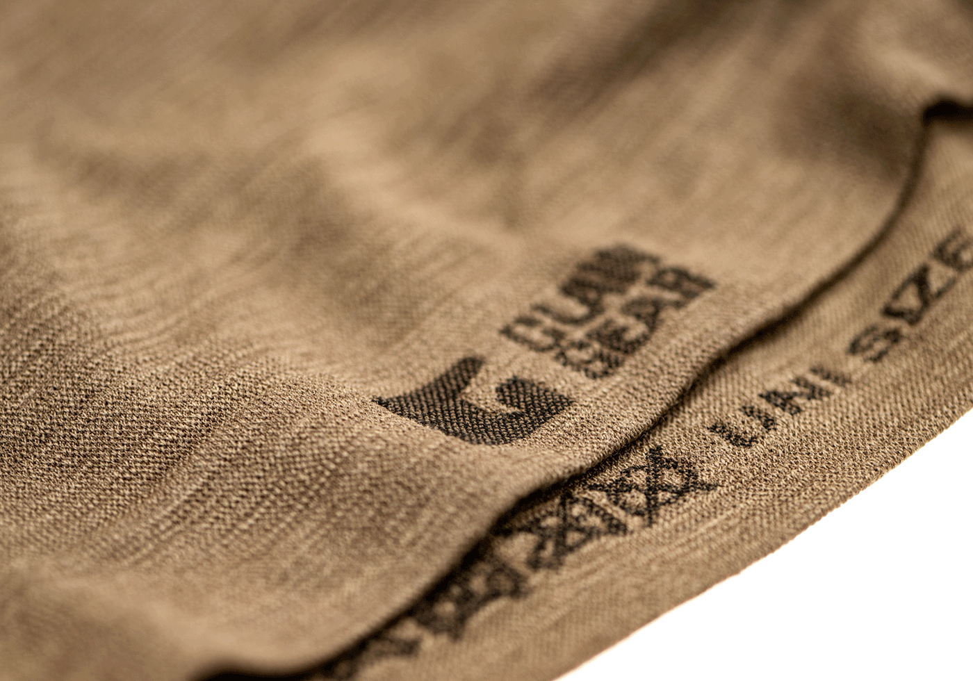 Merino Seamless Neck Gaiter Long (Stonegrey Olive)