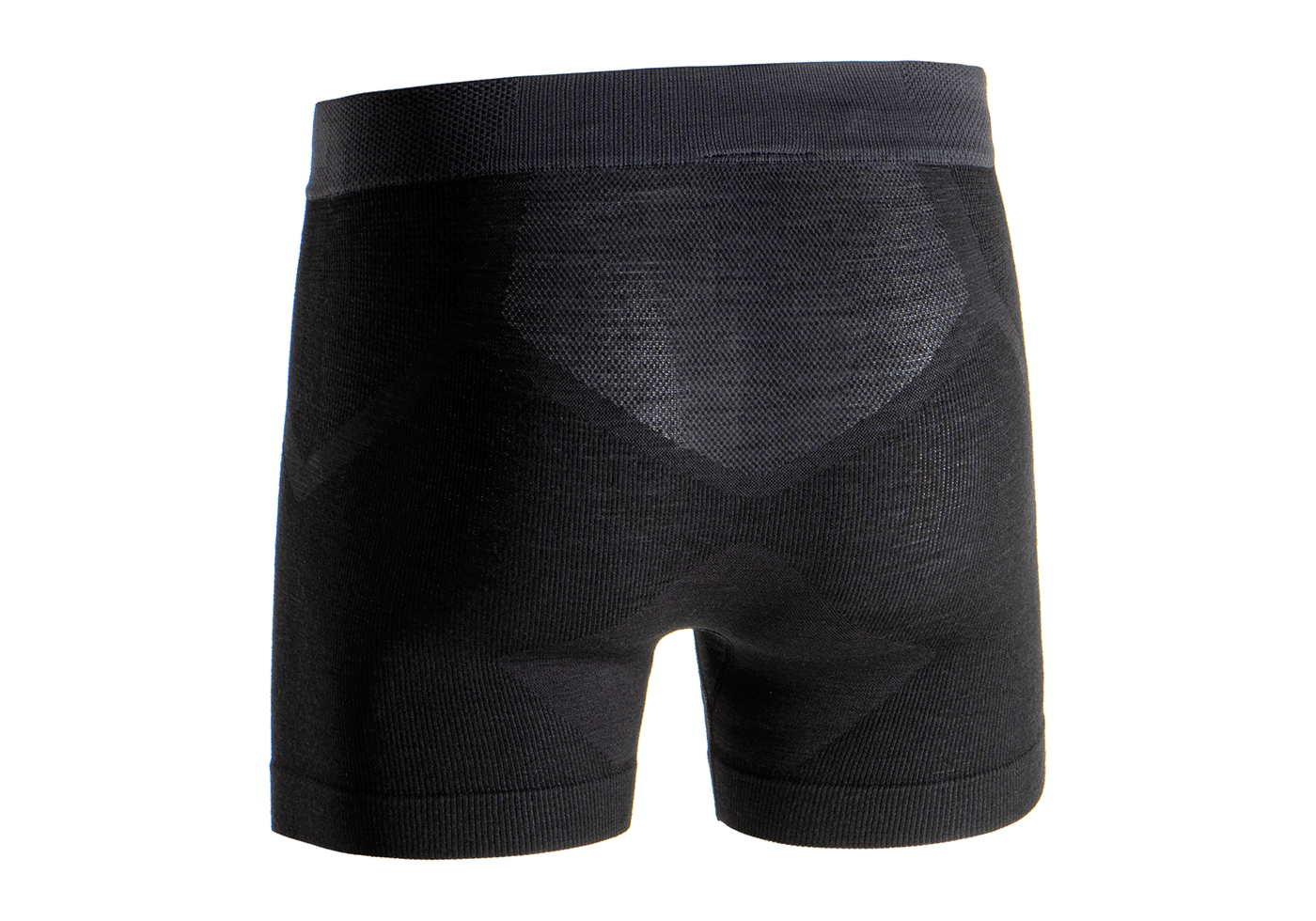 Merino Seamless Boxer (Black)