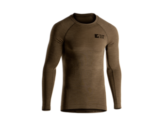 Merino Seamless Shirt LS (Stonegrey Olive)