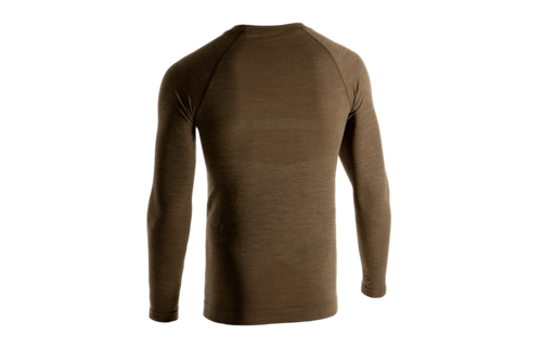 Merino Seamless Shirt LS (Stonegrey Olive)