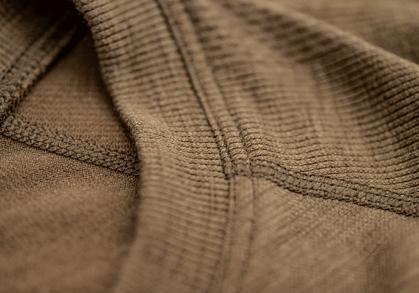 Merino Seamless Shirt LS (Stonegrey Olive)