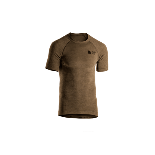 Merino Seamless Shirt SS (Stonegrey Olive)