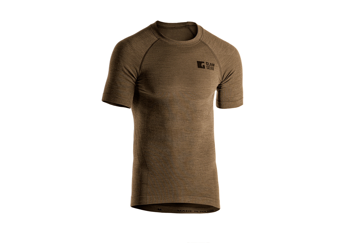 Merino Seamless Shirt SS (Stonegrey Olive)