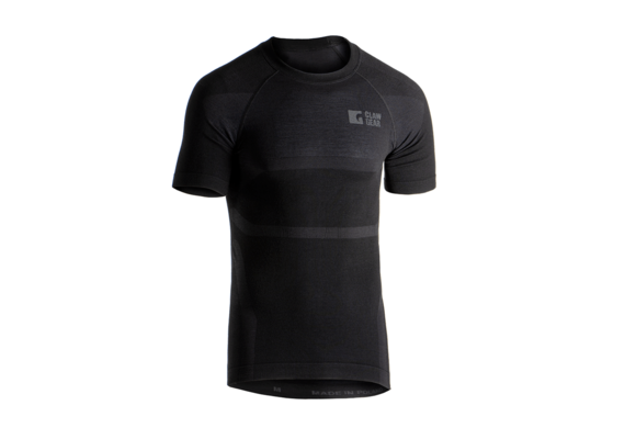 Merino Seamless Shirt SS (Black)