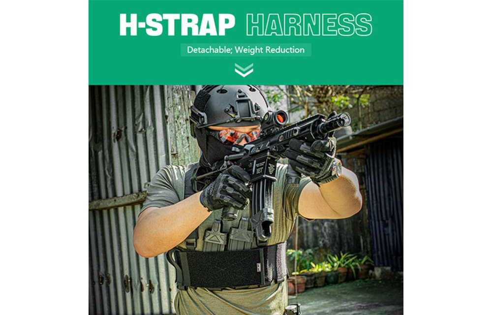 Low Profile Chest Rig (Black)