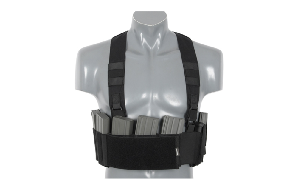 Low Profile Chest Rig (Black)