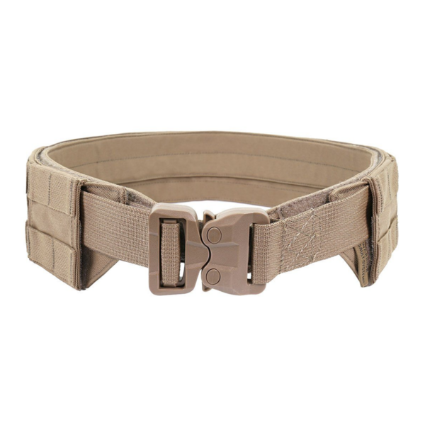 Low Profile MOLLE Belt with Cobra Belt (Coyote Tan)