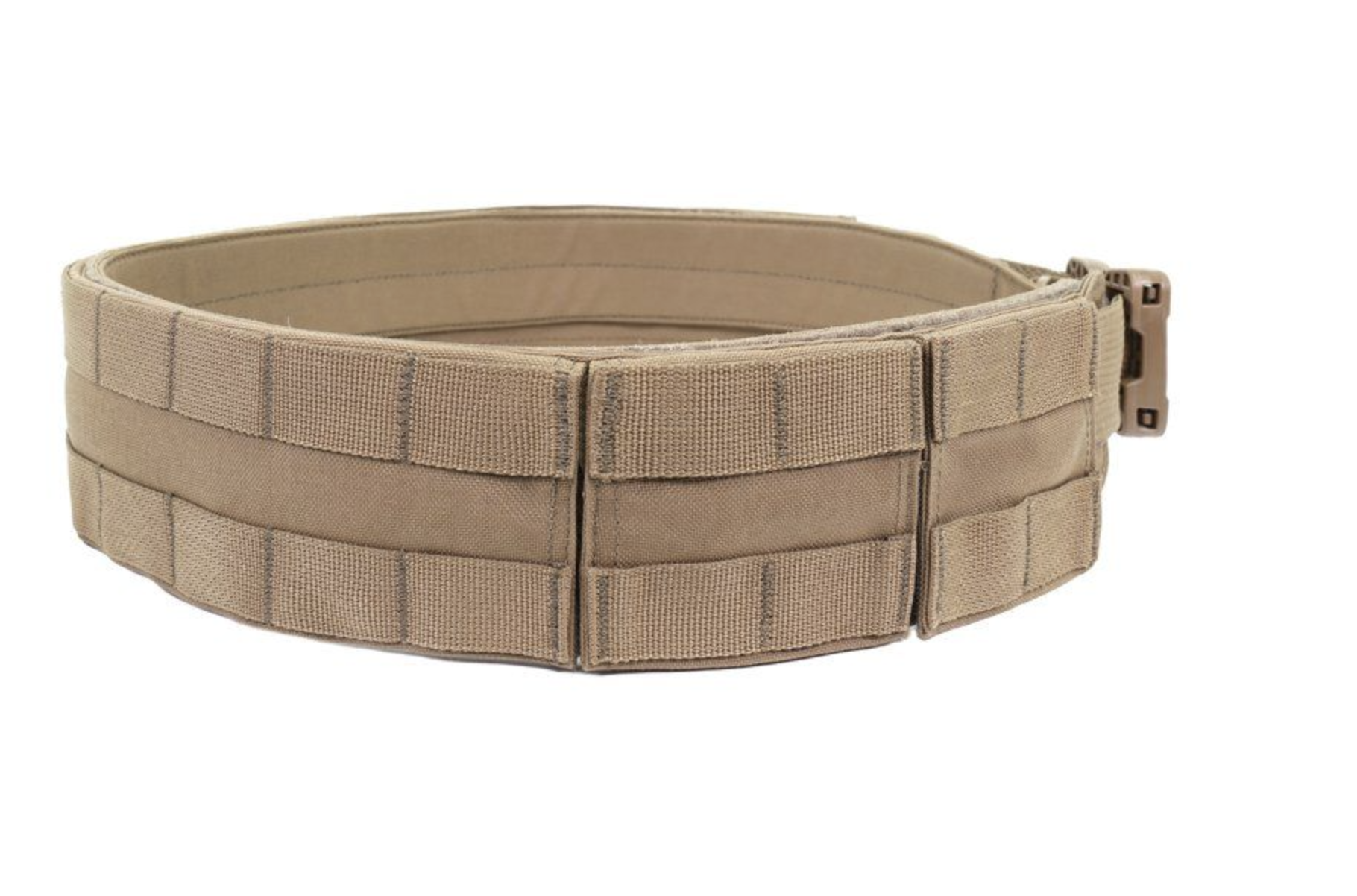 Low Profile MOLLE Belt with Cobra Belt (Coyote Tan)